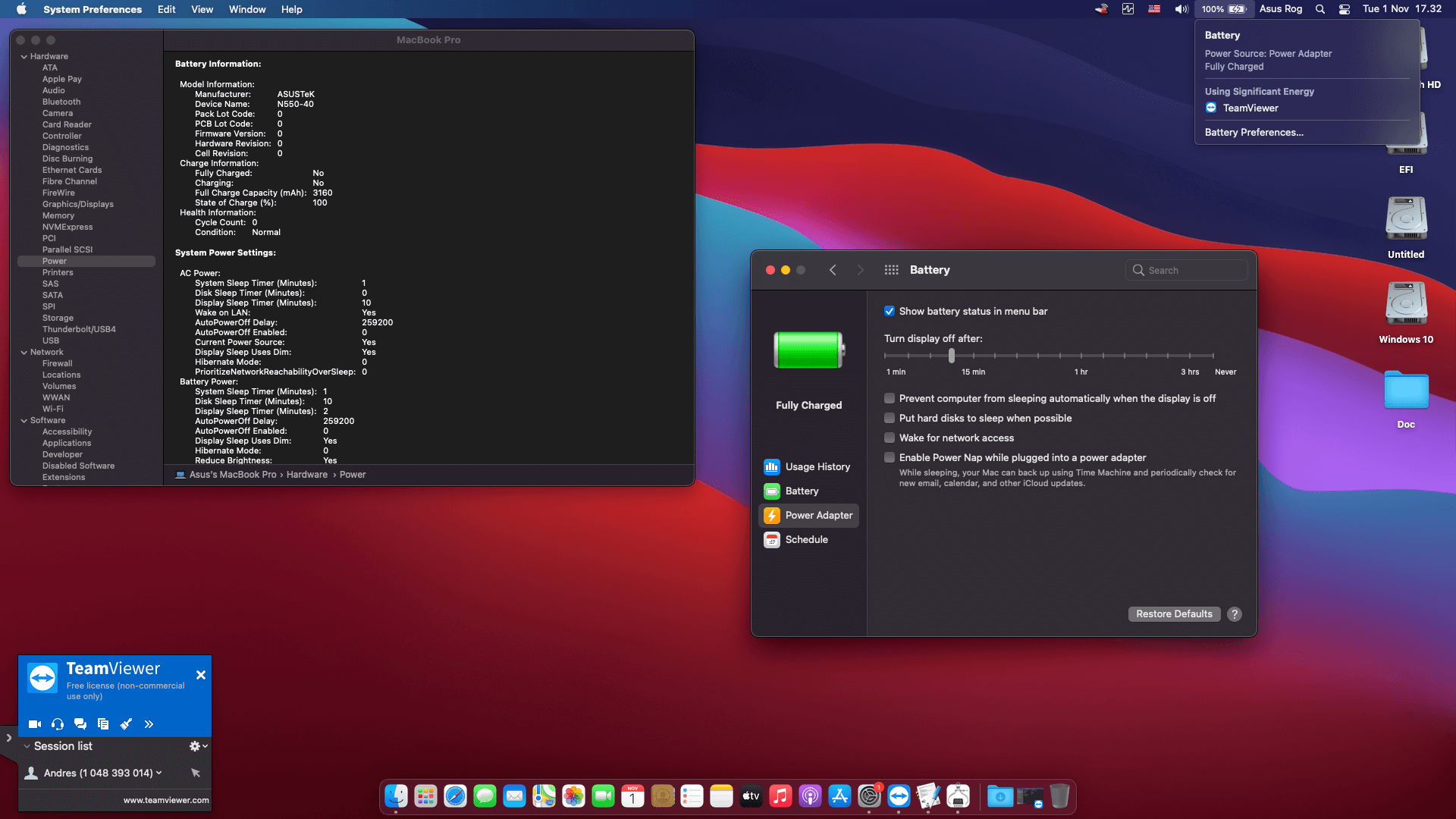Asus ROG G550JX CN085H 4th [Haswell   Intel HD 4600 + PS2]   OpenCore 6